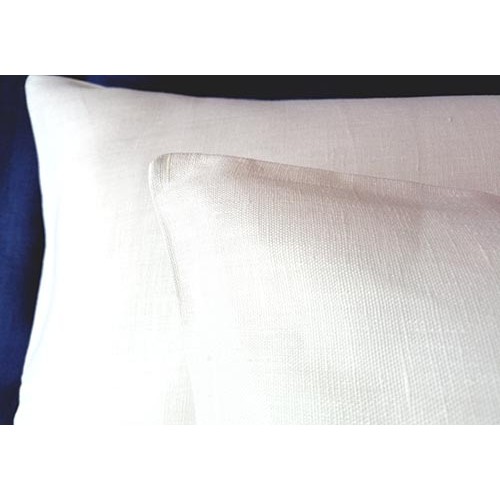Ленена калъфка за възглавница 100% естествен лен -  Бяло 